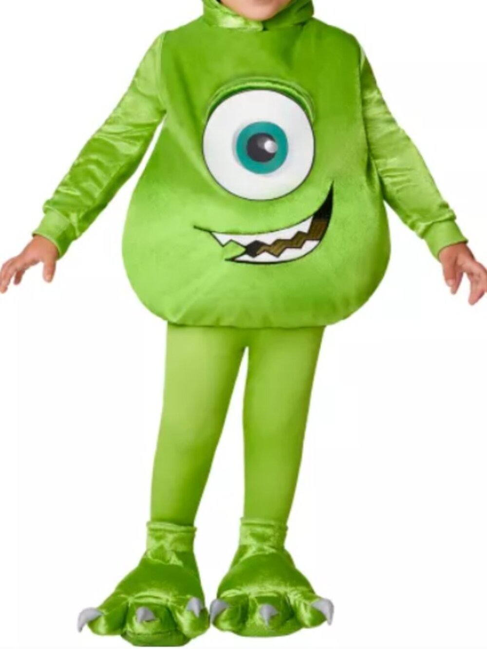 Disney Pixar Monster's Inc. Mike Wazowski Toddler Halloween Costume Sz 2T